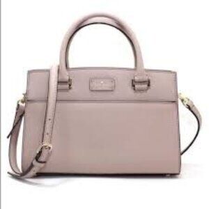 Kate Spade NY Lana Grove Street Tan Leather Crossbody Bag Purse m